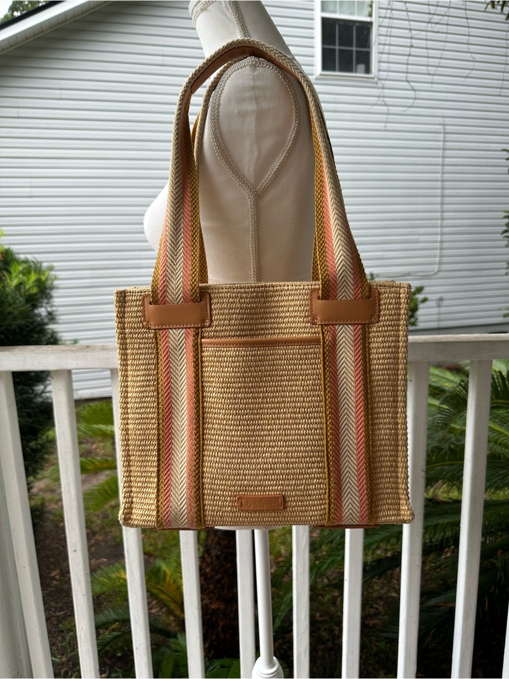 Spartina 449 Natural Straw Zip